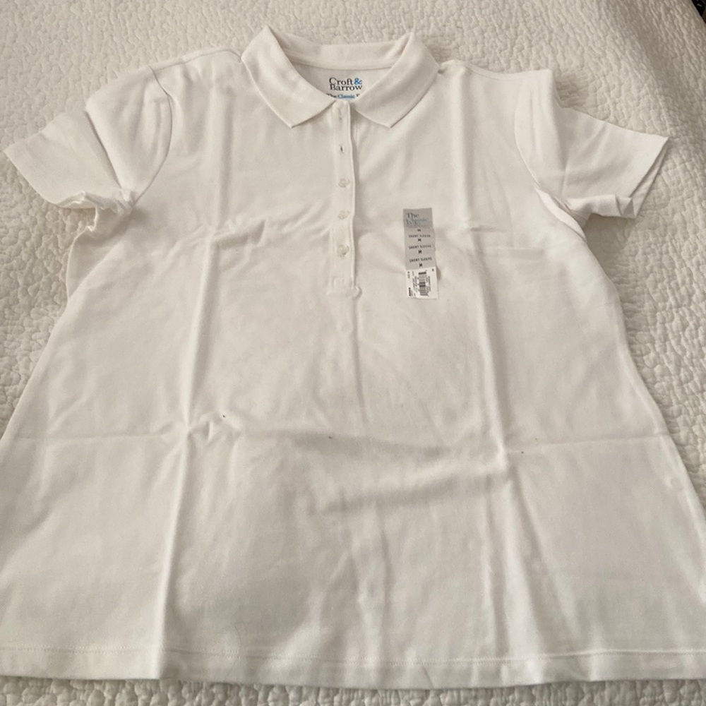 Croft& Barrow the classic polo Medium